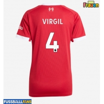 Liverpool Virgil van Dijk #4 Heimtrikot Frauen 2025-26 Kurzarm